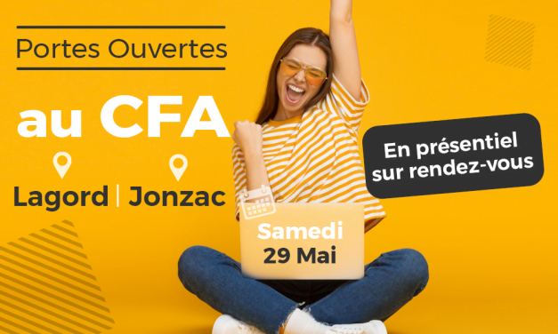 Centre de Formation des Apprentis CMA 17  : portes ouvertes du 29 mai