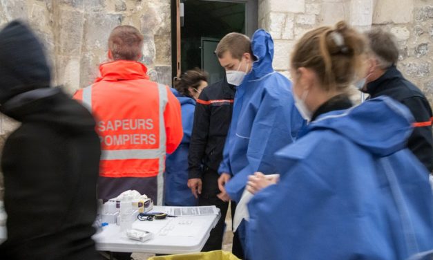 Le centre de vaccination mobile sur de bons rails