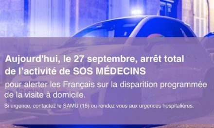 SOS Médecins La Rochelle est en grève ce lundi et arrête les visites à domicile à partir du 28 septembre