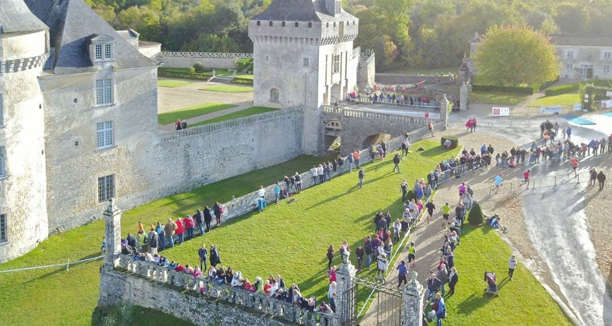 Le trail au chateau de La Roche Courbon ce week-end