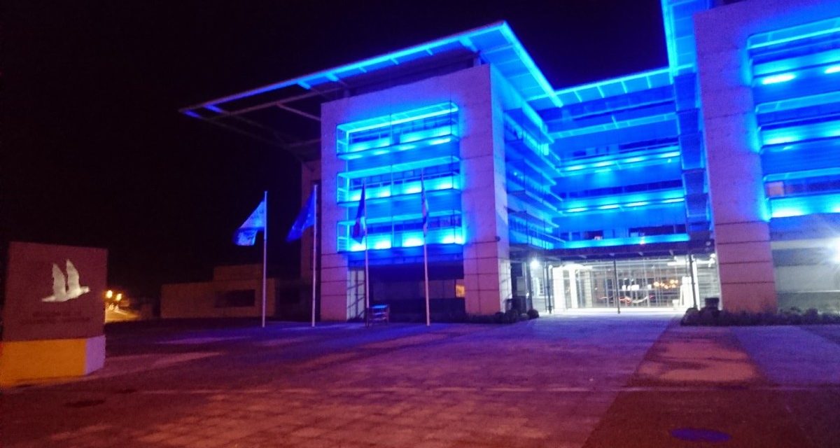 La Maison de la Charente-Maritime en bleu ce week-end