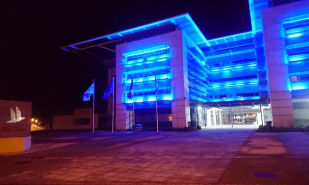 La Maison de la Charente-Maritime en bleu ce week-end