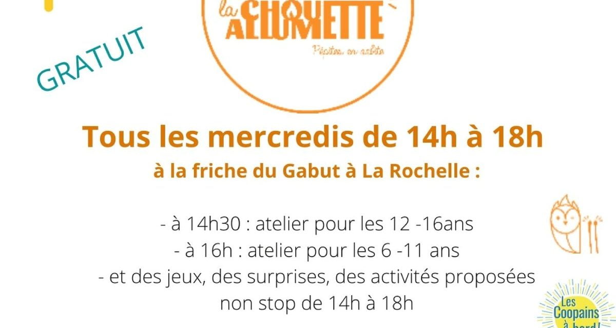 Des activités gratuites pour les 6-16 ans au Gabut le mercredi