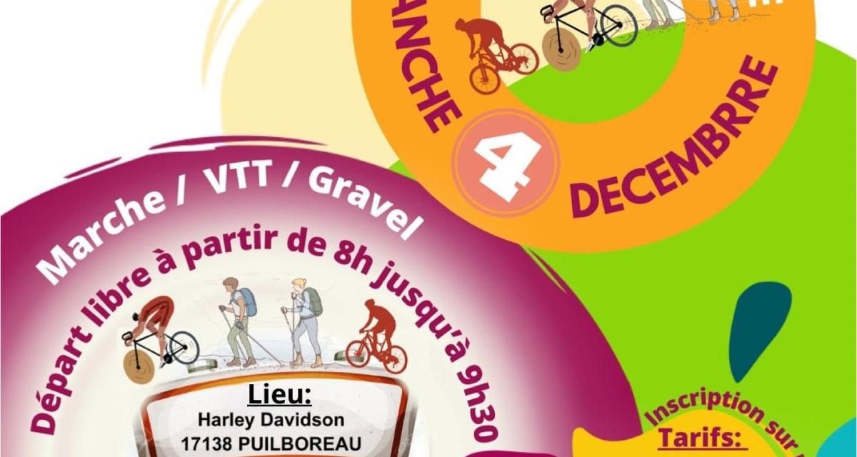 Marche et randonnées VTT pour aider le Téléthon à La Rochelle