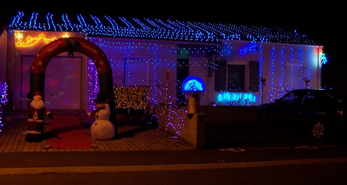 [VIDEO] A Benon, une maison retrouve les couleurs de Noël