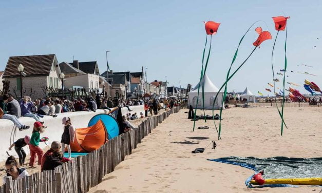 PHOTOS. Premier jour du Festival international du cerf-volant et du vent