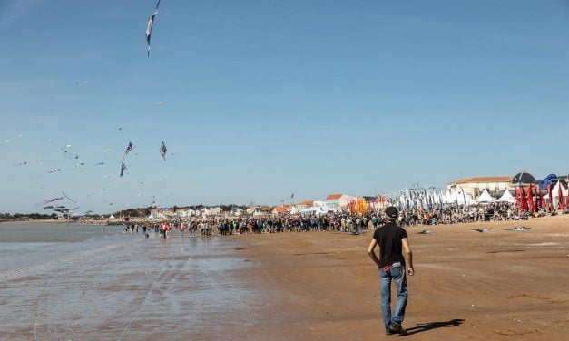 PHOTOS. Premier jour du Festival international du cerf-volant et du vent