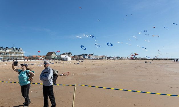 PHOTOS. Premier jour du Festival international du cerf-volant et du vent