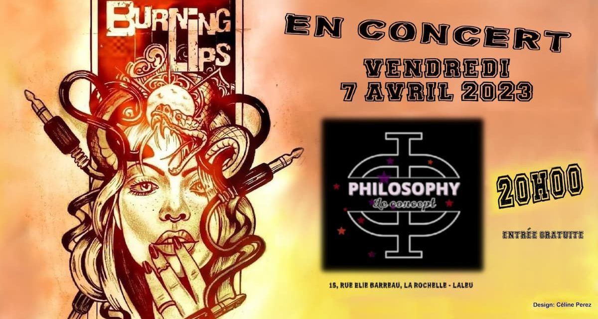 La Rochelle : Burning Lips en concert