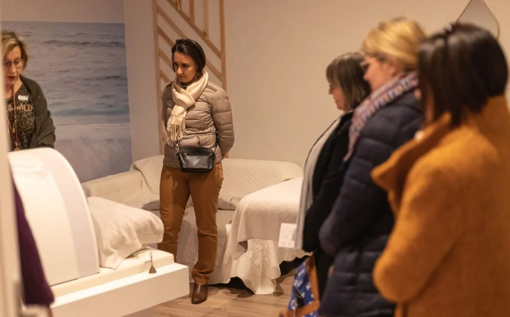 Présentation dome sauna institut Autour des Sens