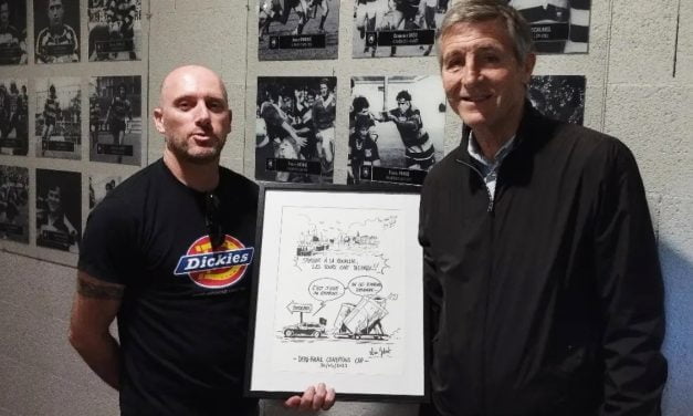 Ses dessins pour encourager le Stade Rochelais ont enflammé les réseaux sociaux