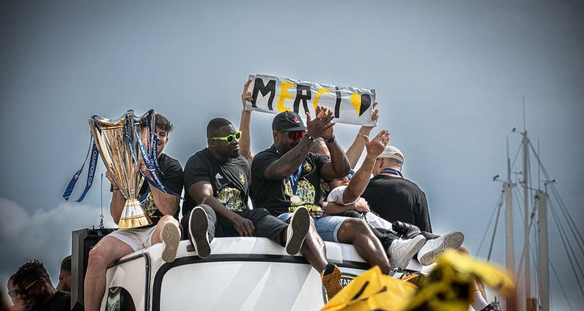 [GALERIE PHOTOS] LA ROCHELLE : PARADE DU BUS DE LA CHAMPIONS CUP