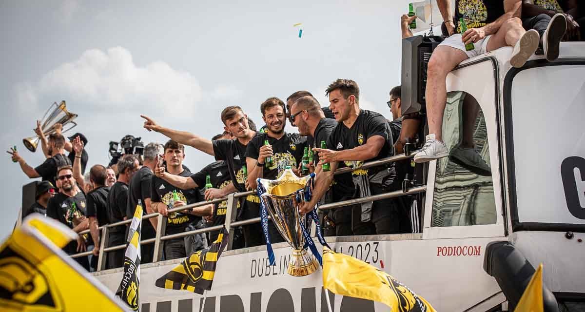 [GALERIE PHOTOS] LA ROCHELLE : PARADE DU BUS DE LA CHAMPIONS CUP