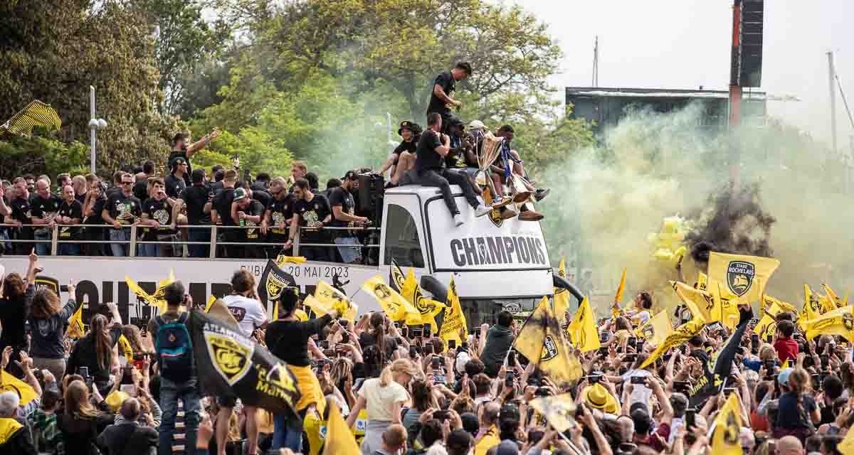 [GALERIE PHOTOS] LA ROCHELLE : PARADE DU BUS DE LA CHAMPIONS CUP