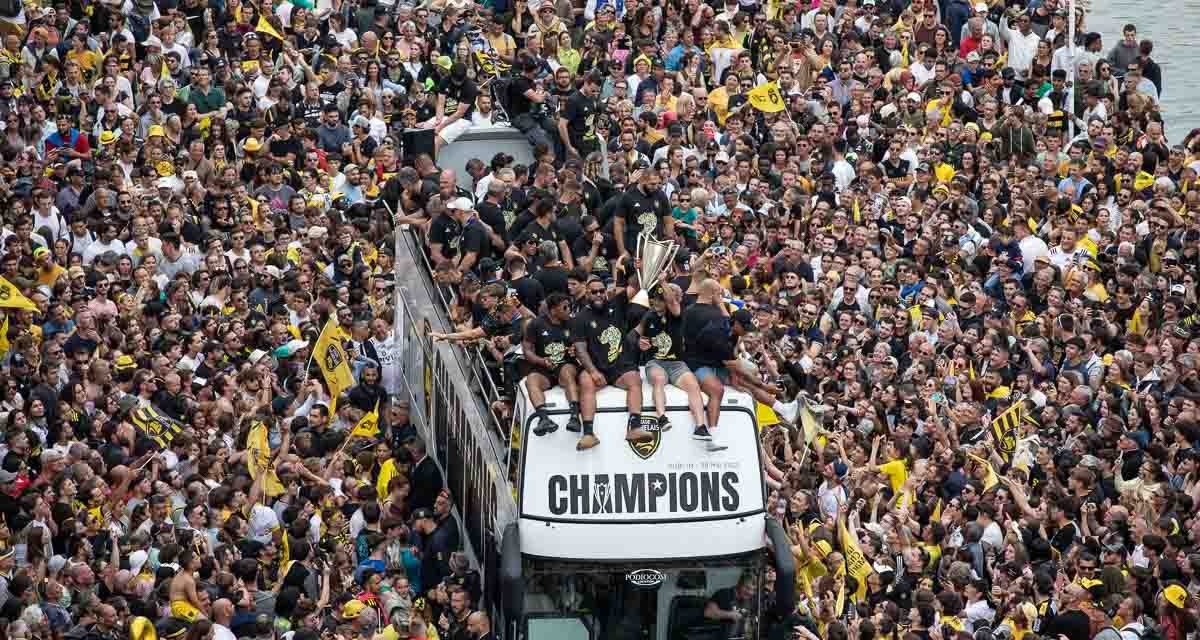 [GALERIE PHOTOS] LA ROCHELLE : PARADE DU BUS DE LA CHAMPIONS CUP