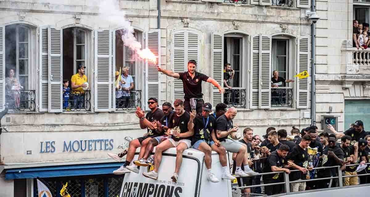 [GALERIE PHOTOS] LA ROCHELLE : PARADE DU BUS DE LA CHAMPIONS CUP