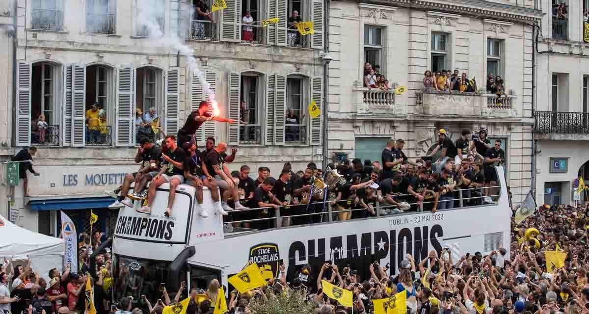 [GALERIE PHOTOS] LA ROCHELLE : PARADE DU BUS DE LA CHAMPIONS CUP