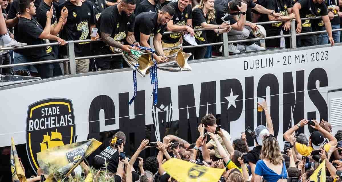 [GALERIE PHOTOS] LA ROCHELLE : PARADE DU BUS DE LA CHAMPIONS CUP