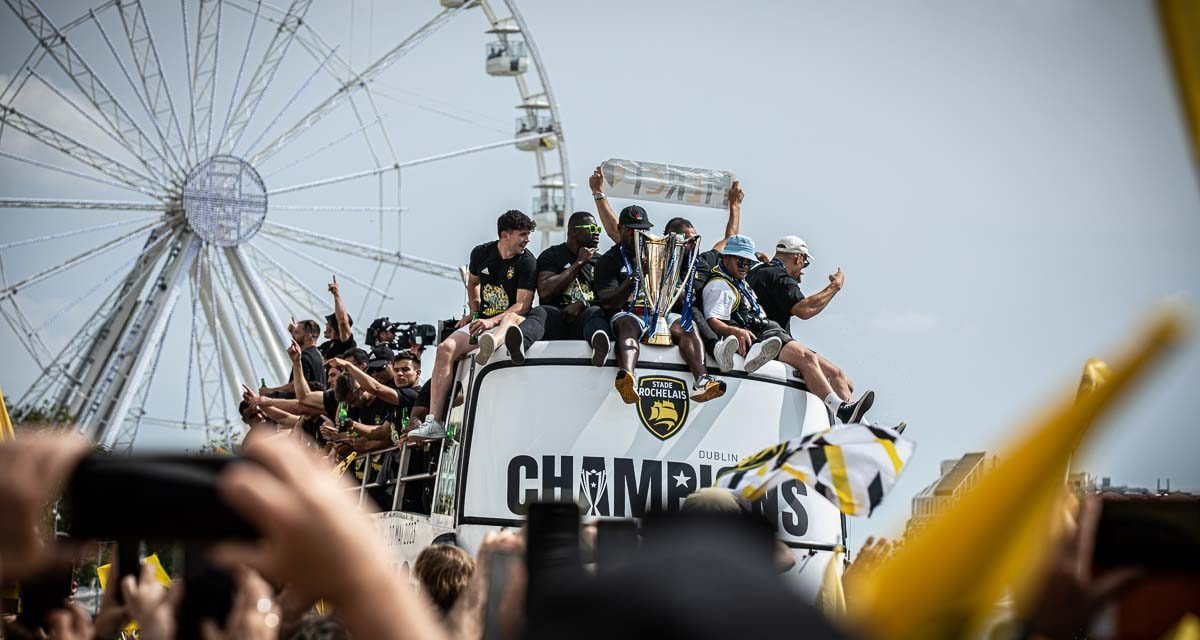 [GALERIE PHOTOS] LA ROCHELLE : PARADE DU BUS DE LA CHAMPIONS CUP