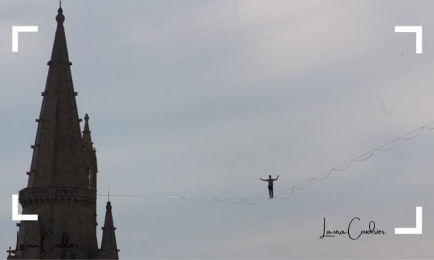 [Photos] La Rochelle : Nathan Paulin suspendu dans les airs