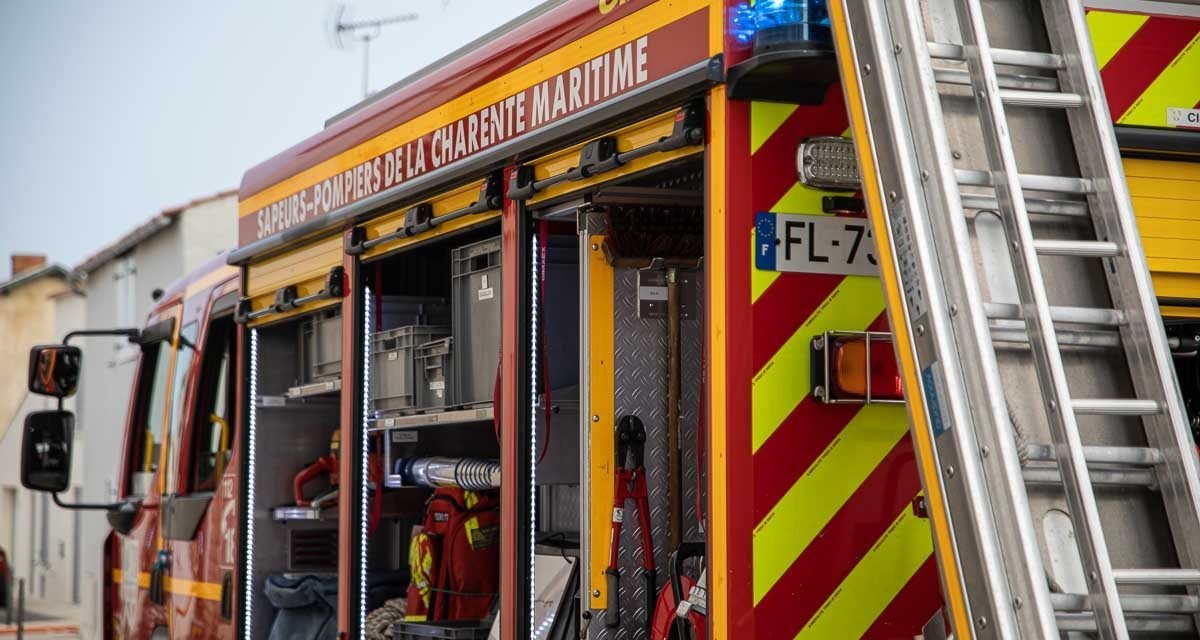 Quatre blessés dans un incendie à Rochefort