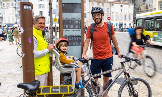 Vieux-Port de La Rochelle : déjà un million de cyclistes depuis le début de l&rsquo;année