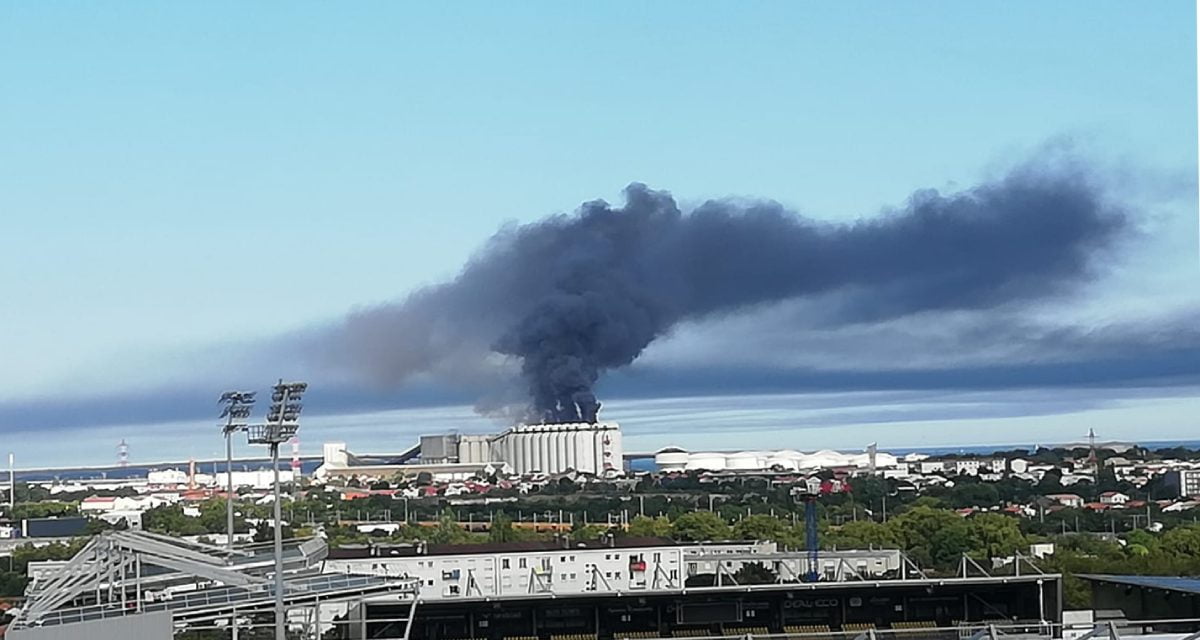 La Rochelle : ce que l’on sait de l’incendie du site de silos céréaliers