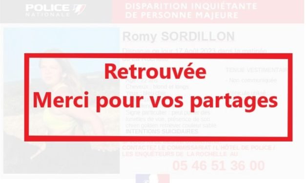 Une disparition inquiétante mobilise la police à la Rochelle
