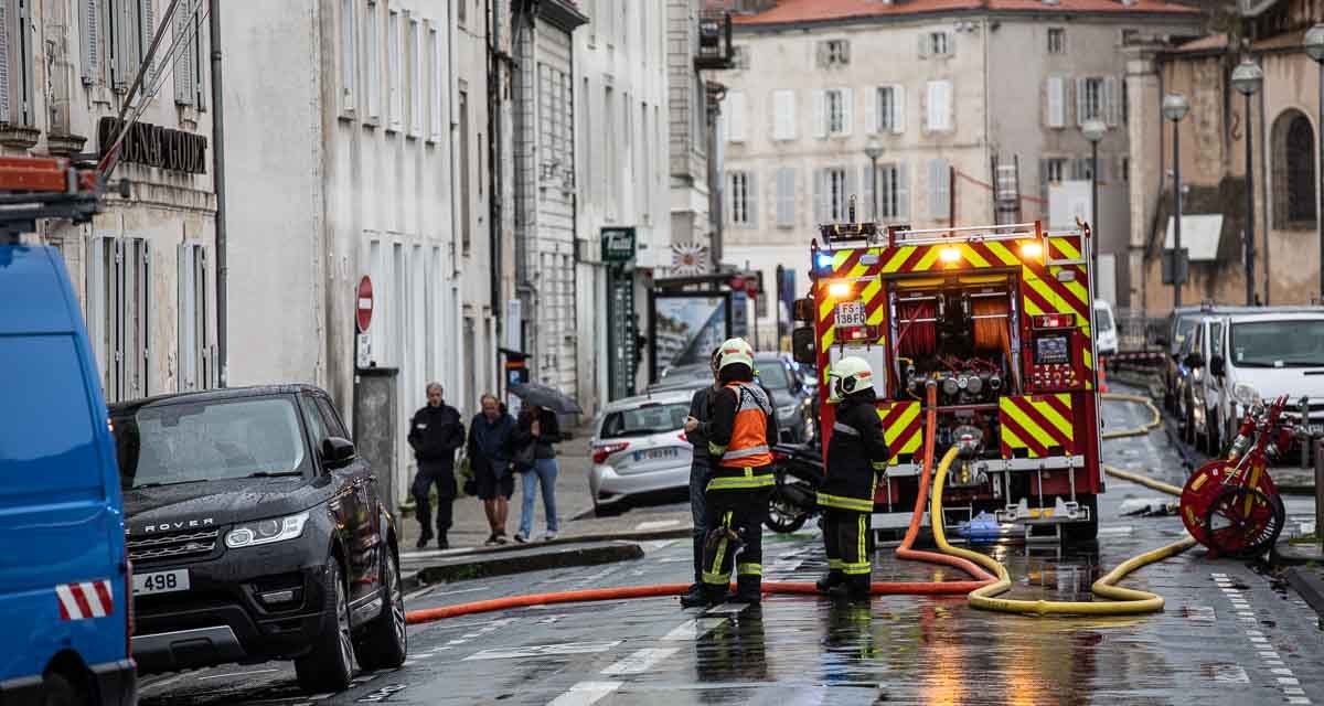La Rochelle. 10 personnes évacuées suite à un départ de feu en centre-ville