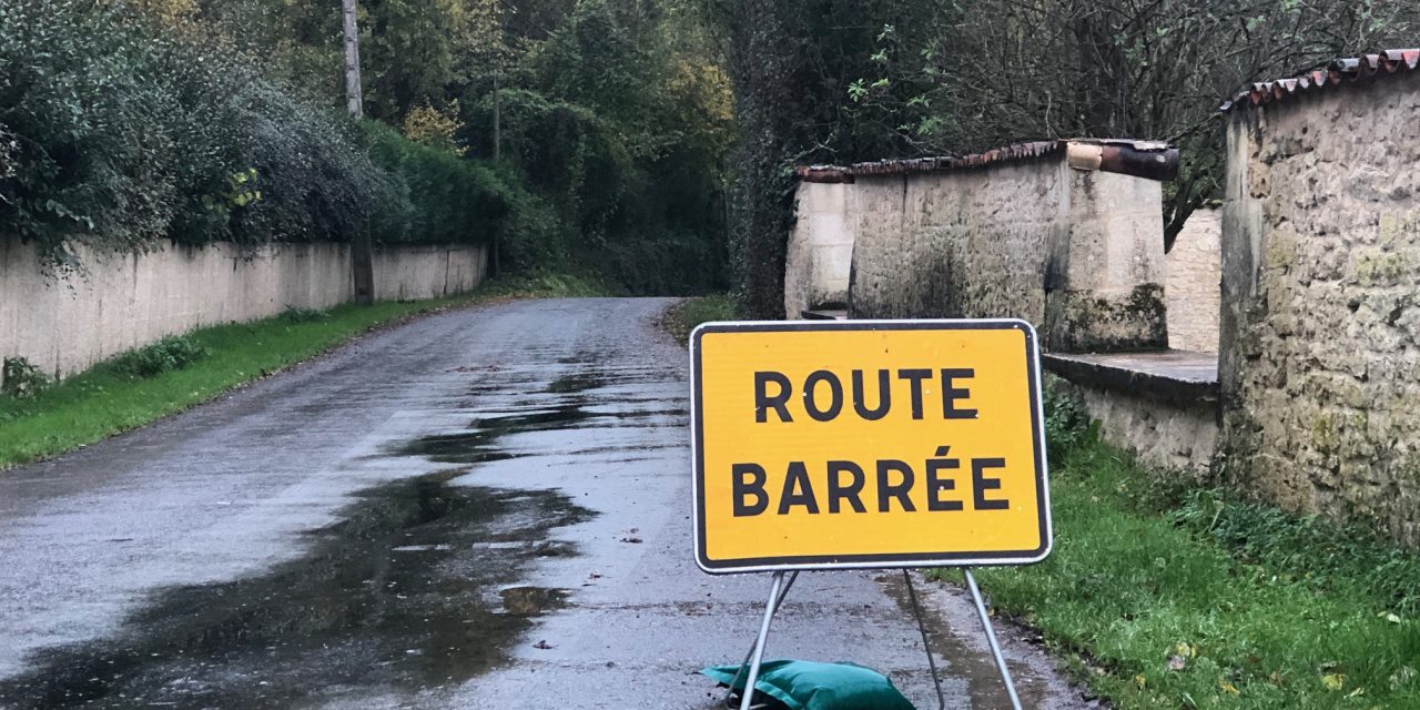 Charente-Maritime : la liste des routes inondées ce mercredi 20 décembre