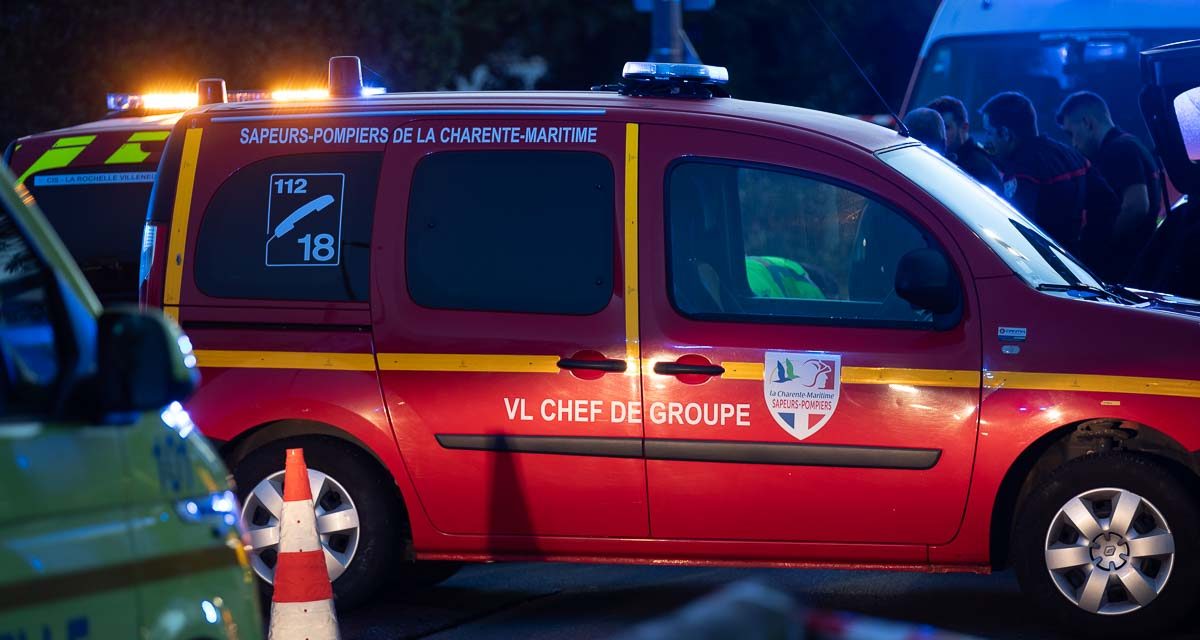 Quatre blessés dans un incendie nocturne à La Rochelle