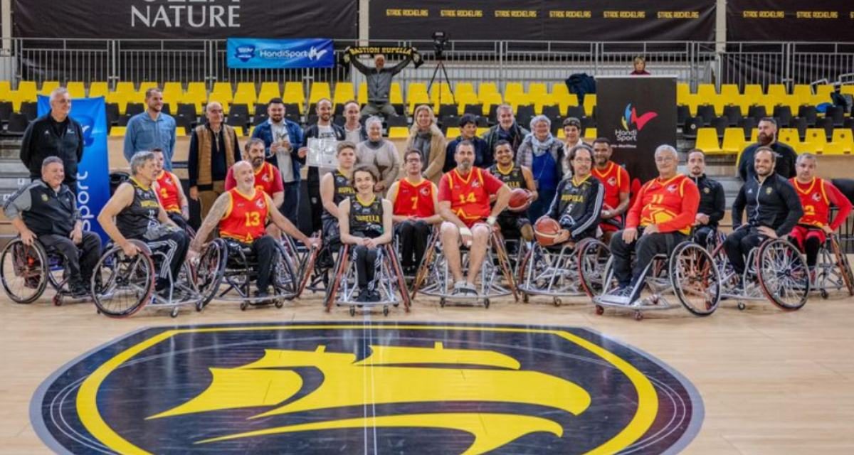 La Rochelle : la belle soirée du Stade Rochelais handibasket