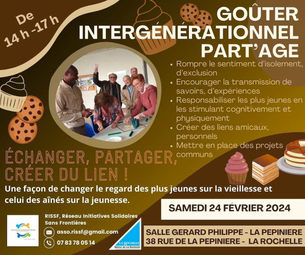 visuel annonce gouter inter générationel La Rochelle
