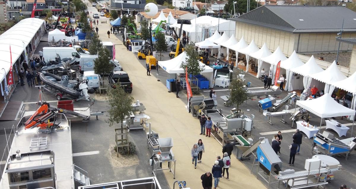 La conchyliculture et les cultures marines en salon à La Tremblade