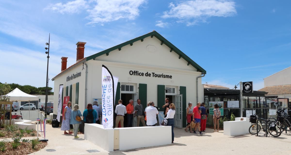 Ile d’Oléron : l’office de tourisme de la Cotinière plus accueillant