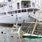 Un chalutier immergé près du musée Maritime de La Rochelle