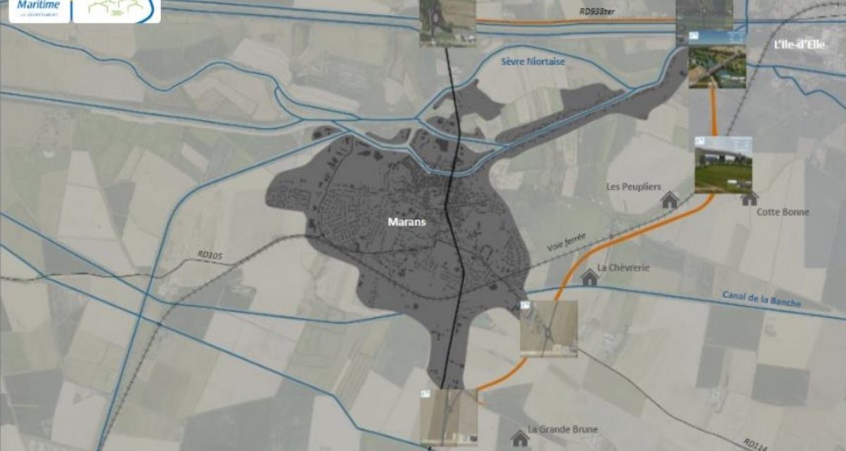 Contournement de Marans : le tracé définitif dévoilé