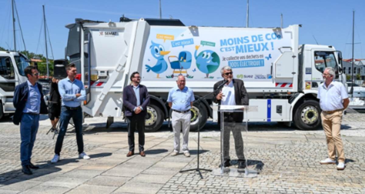 A La Rochelle, le ramassage des déchets s’électrifie