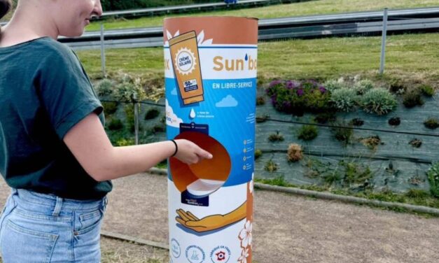 Gratuit et vital : de la crème solaire en libre-service à La Rochelle