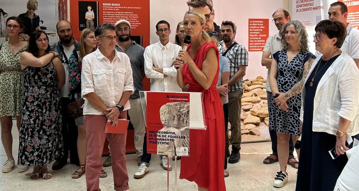 Charente-Maritime : 25 ans d’archéologie et une exposition