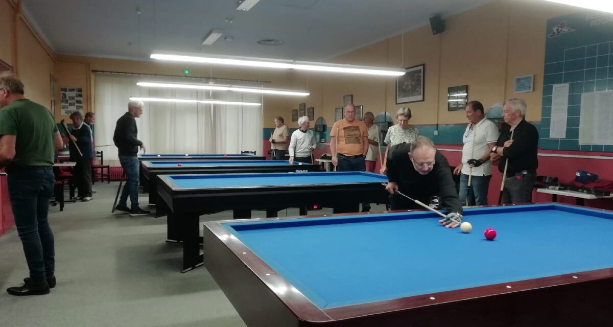 Le Billard club Rochelais fête son demi-siècle d’existence