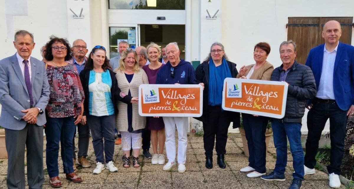 En Charente-Maritime, deux nouvelles communes labellisées Villages de Pierres & d’Eau