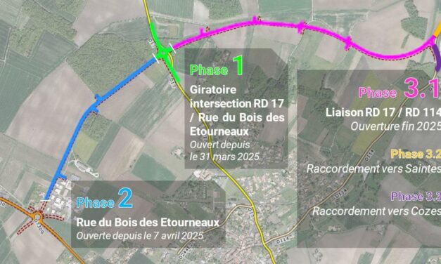 Contournement Nord de Cozes : des déviations prévues