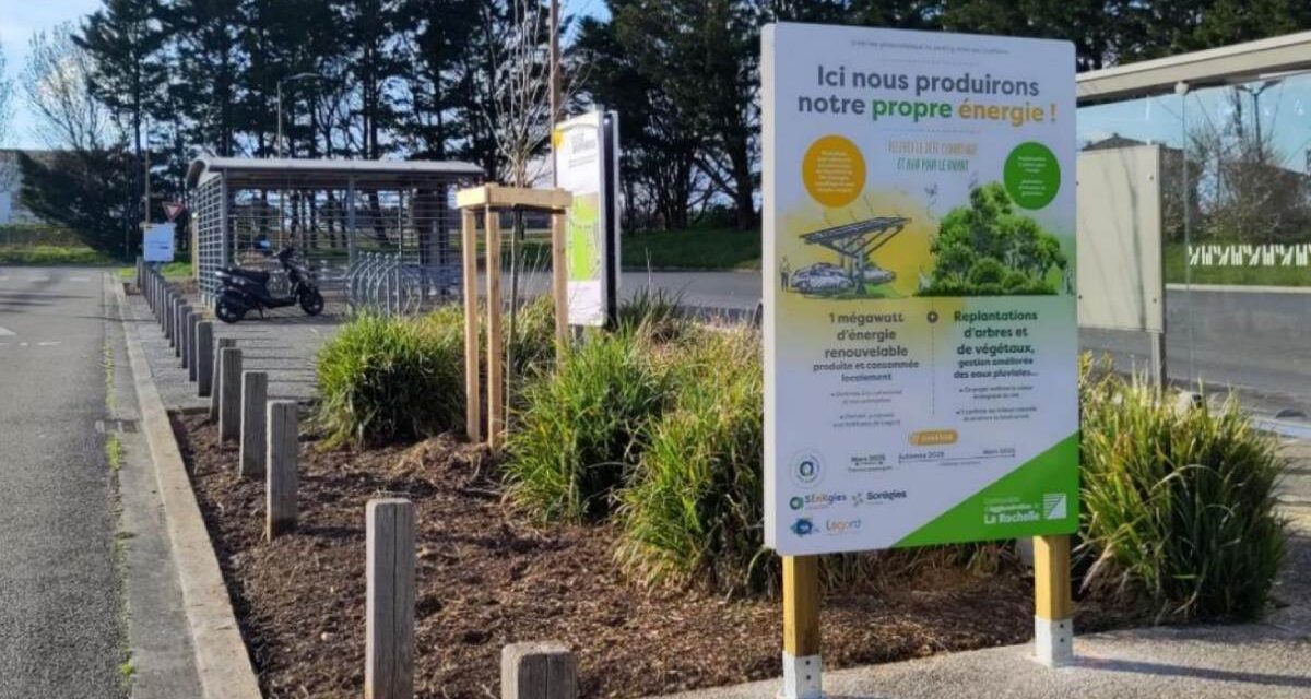 Les travaux de la première centrale photovoltaïque de SÉnRgies lancés près de La Rochelle