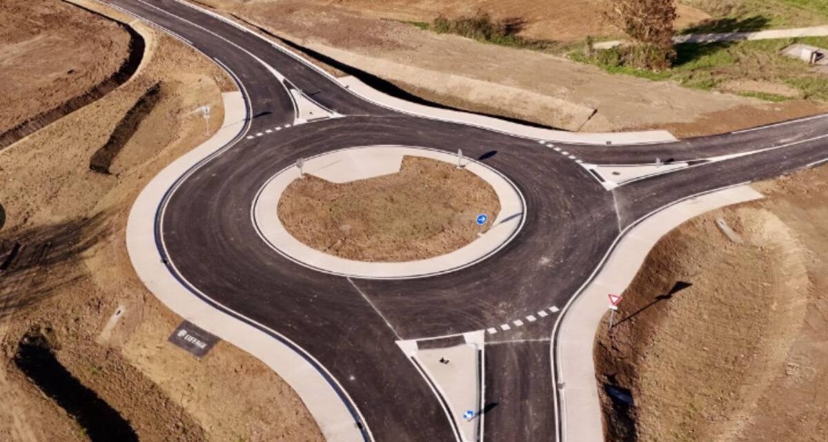 A Saint-Xandre, un nouveau giratoire en service