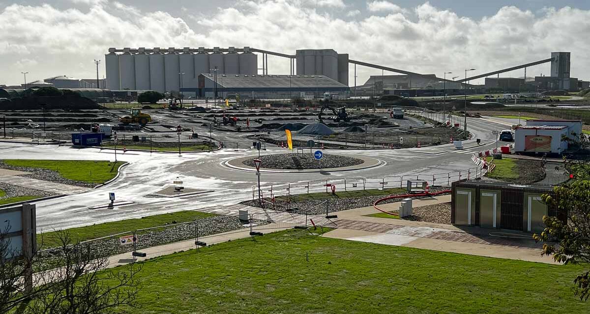 Belvédère : le chantier avance sur le parking et la végétalisation