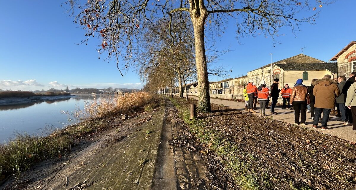 Rochefort : la nouvelle digue du quartier Libération bientôt prête à protéger 1 500 habitants