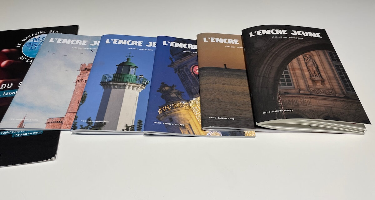 L&rsquo;encre jeune : un journal lycéen rochelais qui sort du cadre scolaire