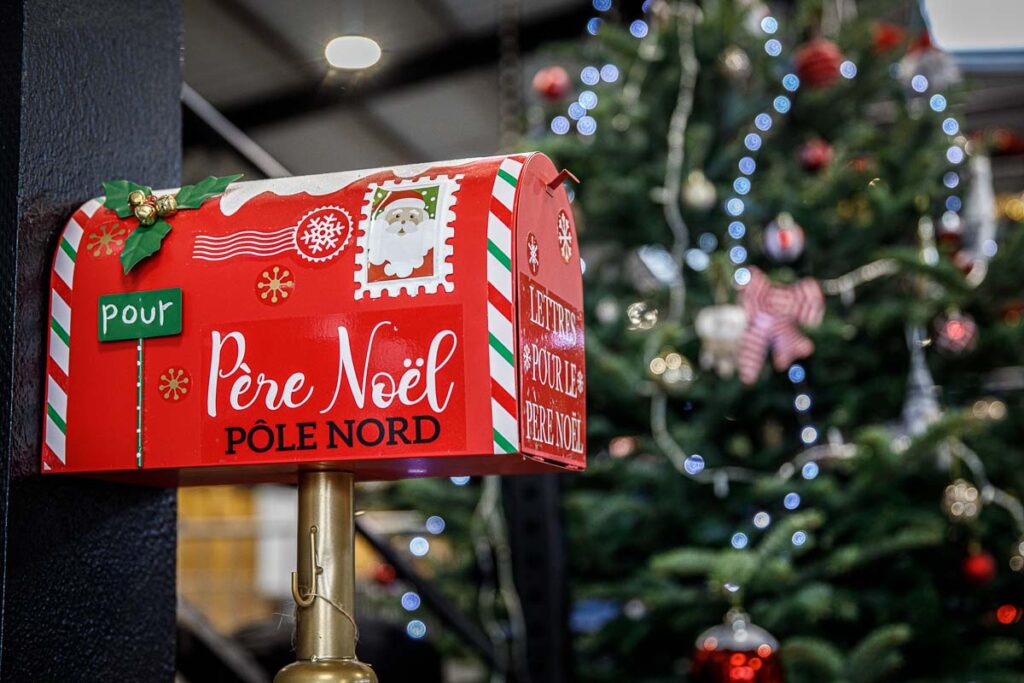 boite lettre au père Noël