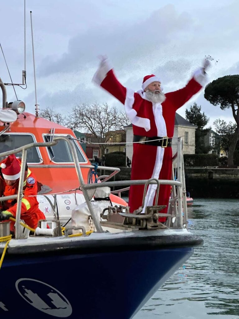 Père Noël bateau SNSM
